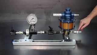 Simple High Pressure Hydrotest Setup [upl. by Mears]