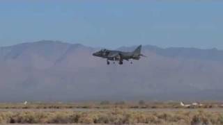 NAVAIR AV8B Harrier First Biofuel Flight [upl. by Zolnay214]