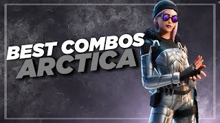 Best Combos Arctica  Fortnite Skin Review [upl. by Adnalram]