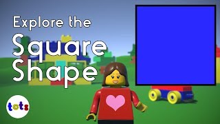 ◻️ Explore The Square Shape ep 3  Preschool Education [upl. by Chanda]