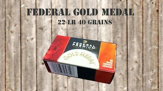 WiederladerTv Check Federal Gold Medal 22 lr  Deutsch [upl. by Barrington]