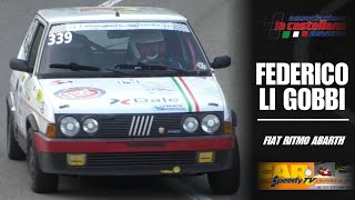 Cronoscalata della Castellana 2024  Federico Li Gobbi  Fiat Ritmo Abarth [upl. by Eoz]