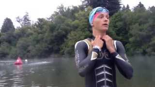 Ironman 703 Vineman Linsey Corbin Race Video 2013 [upl. by Atirahc]