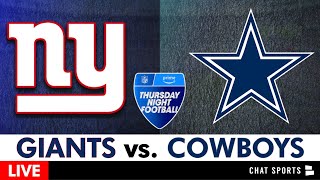 Giants vs Cowboys LIVE Streaming Scoreboard Free PlayByPlay Highlights amp Stats  NFL Week 4 [upl. by Yrhcaz]