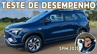 NOVO SPIN PREMIER 2025  Test Drive Completo Com 0100 [upl. by Eneloj]