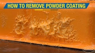 How to Remove Powder Coating Quickly  Down to Metal Paint and Powder Stripper  Eastwood [upl. by Entsirhc]