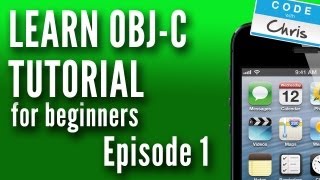 Objective C Tutorial For Beginners  Episode 1  Variables [upl. by Nyrrat373]