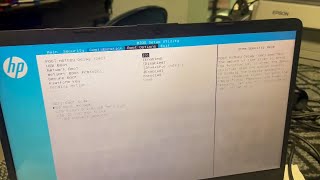 how to boot from USB drive on HP laptop [upl. by Nahama]