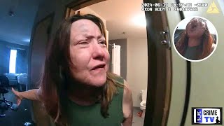 Racist Woman Becomes Enraged After Being Kicked Out Her Hotel Room [upl. by Judenberg]