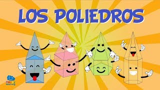 LOS POLIEDROS  Vídeos Educativos para niños [upl. by Zetra]