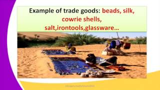 Form2 History lesson4 Factors for the development of Trans Saharan Trade [upl. by Libbna]