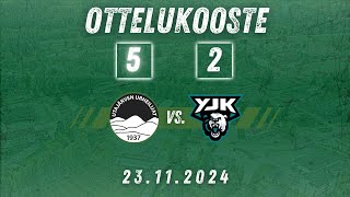 UU  YJK Ottelukooste 23112024 [upl. by Newcomer]