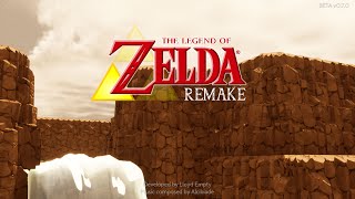 The Legend of Zelda Nes Remake Gameplay Beta v070 [upl. by Sllew]