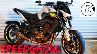 SpeedGhoul by Kenstomoto  MT09 FZ09  Install [upl. by Ettessil]