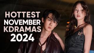 16 Hottest Korean Dramas To Watch in November 2024 Ft HappySqueak [upl. by Land]