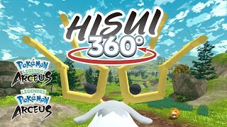 UK 360° View of Hisui  Pokémon Legends Arceus [upl. by Afra]