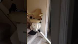 101 Mobility Indianapolis  Handicare Freecurve Stairlift [upl. by Merna272]