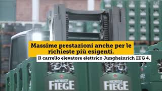 Il carrello elevatore elettrico EFG 4 Jungheinrich prestazioni senza limiti [upl. by Stevie]