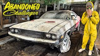 First Wash in 40 Years Barn Find 1970 Dodge Challenger  Car Detailing Restoration [upl. by Trebleda316]