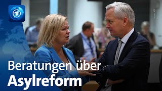 Asylreform Bundesregierung will EUKrisenverordnung zustimmen [upl. by Kuster]