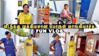 வீட்டுக்கு முக்கியமான பொருள் வாங்கியாச்சு 🥰  Vinoth Seetha [upl. by Anselma857]