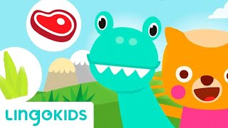 The Dinosaurs Song  Nursery Rhymes  Lingokids [upl. by Notniv]