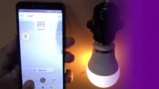 How To Setup Philips Smart Led Bulb  Philips smart WiFi Led Bulb Setup With Wiz App philips [upl. by Woodward]