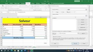 طريقة العمل ب Solveur الطريقة الانسب لاجاد الحل Excel excel formation job darija [upl. by Chapel391]