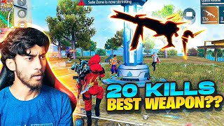 This Weapon is Most Ultimate in Free Fire  Solo vs Squad 20 Kills Gameplay  Badge99 [upl. by Elinnet191]