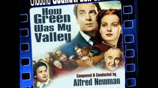 The Family and Bronwen  How Green Was My Valley Original Soundtrack 1941 [upl. by Yhtorod462]