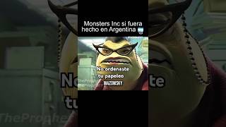 Funny Monsters inc Argentino parte 2 🤣 shorts fypシ゚viral monstersinc movie disney pixar funny [upl. by Annoyed]