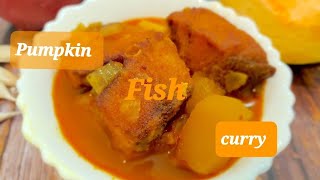 simple pumpkin fish curryassamese style reciperangalau fish curry [upl. by Htims]