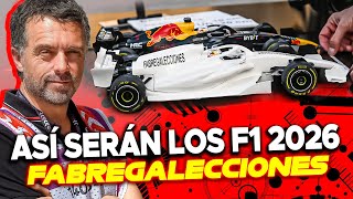 FABREGALECCIONES ¿Serán así los F1 de 2026 [upl. by Ahsilrae880]