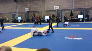 Nordic open bjj 2014 Daniel pateta Johansson vs nn open del 1 [upl. by Jacki]