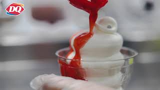 Strawberry Sundae  Dairy Queen Qatar [upl. by Lisle466]