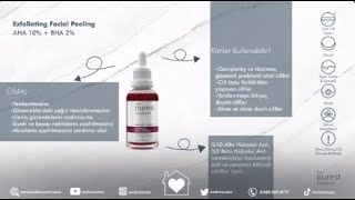 The Purest Solutions Exfoliating Facial Peeling Nedir Nasıl Kullanılır [upl. by Forrest]