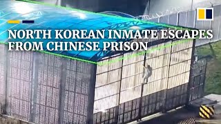 North Korean inmate escapes from Chinese prison [upl. by Anahsal848]