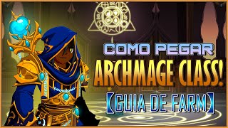 【AQW】Como pegar a Archmage class Completo e Atualizado [upl. by Hacker]