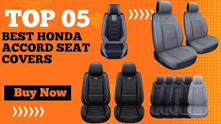 Top 5 Best Honda Accord Seat Covers in 2024  Seat Cover Honda Accord [upl. by Teena]