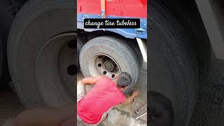 changetire tubeless [upl. by Limaa]