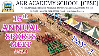 15th ANNUAL SPORTS MEET 2024  DAY 2 [upl. by Grados278]