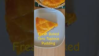 Fresh Baked Taro Tapioca Pudding [upl. by Carnahan]