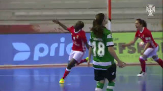 Taça Portugal de Futsal Fem SL Benfica 4  3 Sporting CP [upl. by Ariela898]