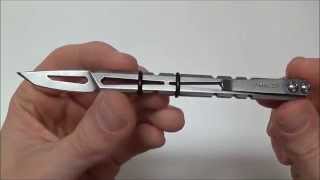 Amsler Knives Hurricane Razor 20 First Look [upl. by Maxma]