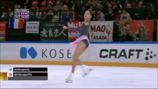 Evgenia MEDVEDEVA  2016 Trophee de France  FS CBC [upl. by Lhary250]