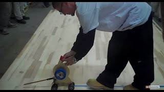 How to Prep Tape and Paint Game Lines on a Gym Floor  City Floor Supply [upl. by Webb]