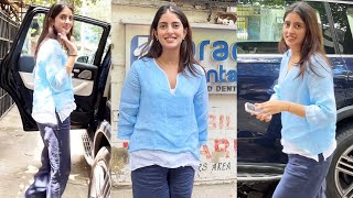 Navya Naveli Nanda Snapped Today At Dental Clinic In Juhu [upl. by Monie]