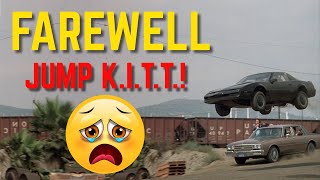 Farewell Roll Caged Jump KITT Knight Rider KNIGHT STING Episode Commentary EP69 David Hasselhoff [upl. by Ebaj86]