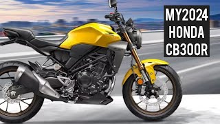 HONDA CB 300R 2024 NEW COLOR OPTIONS UPDATE [upl. by Jacky]