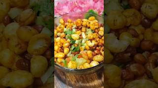 Makhana Chaat Day 110 of CHAAT SERIESVeggieBankersKitchen easyfoodtomakeathomeytshortsyt❣️ [upl. by Stuppy]